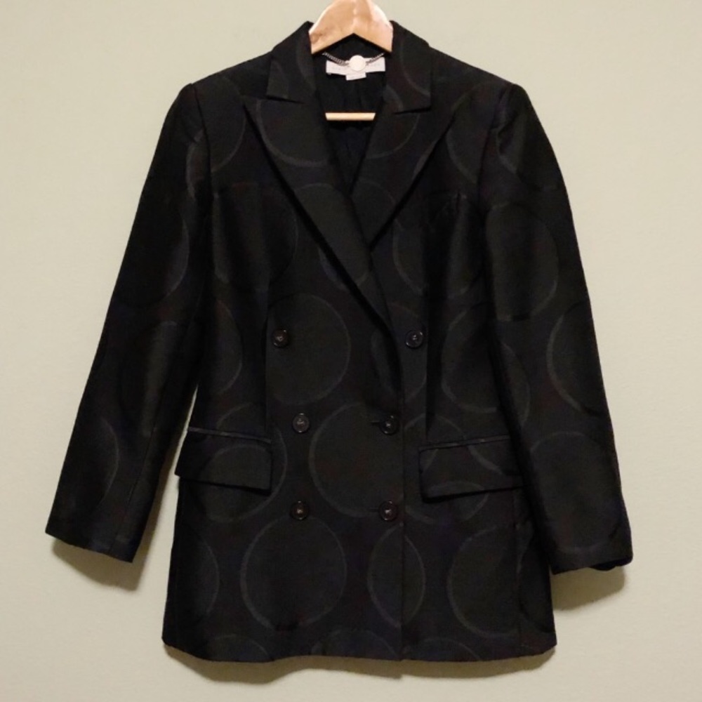 Stella Mccartney Texture Circle Pattern Blazer- 40 - image 2